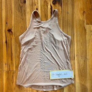 Lululemon Hold Tight Crewneck Tank Top - Brown - Size 10